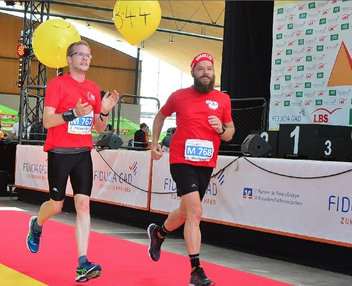 Zugläufer beim Baden&nbsp;Marathon